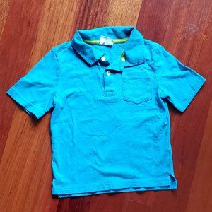 Crazy 8 Blue Polo Shirt Size 5T